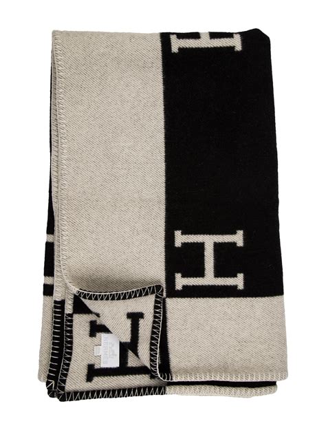 hermes black throw|hermes throw blanket price.